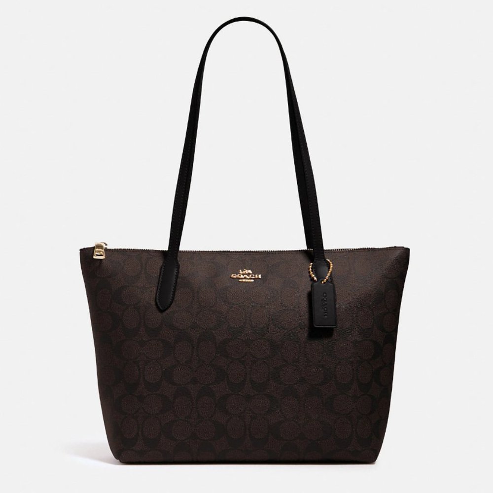 COPY - 👜 COACH 🌺 Zip Top Tote
